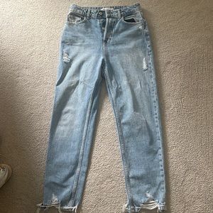Barely worn zara denim jeans